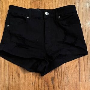 Women's Black H&M Denim Shorts size 6